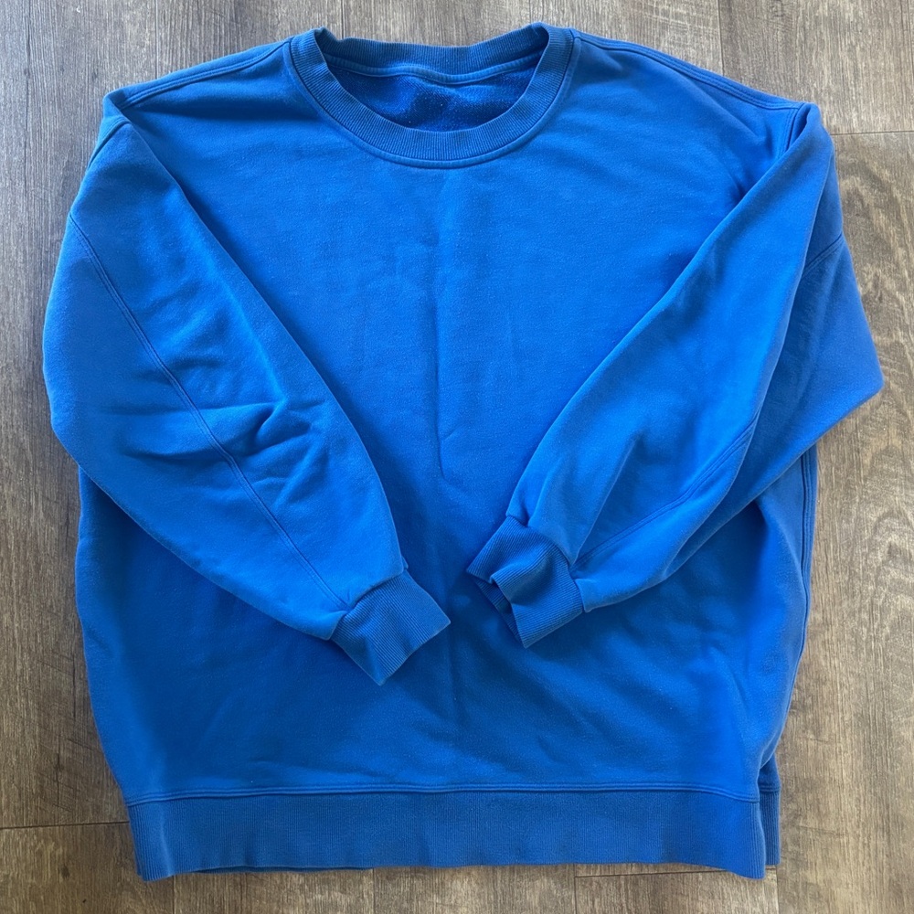 lululemon perfectly oversized crewneck sweatshirt